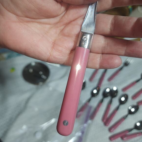 WF EUC 29 PIECE MARDI GRAS HEAVY DUTY FLATWARE SERVICE - Picture 5 of 7